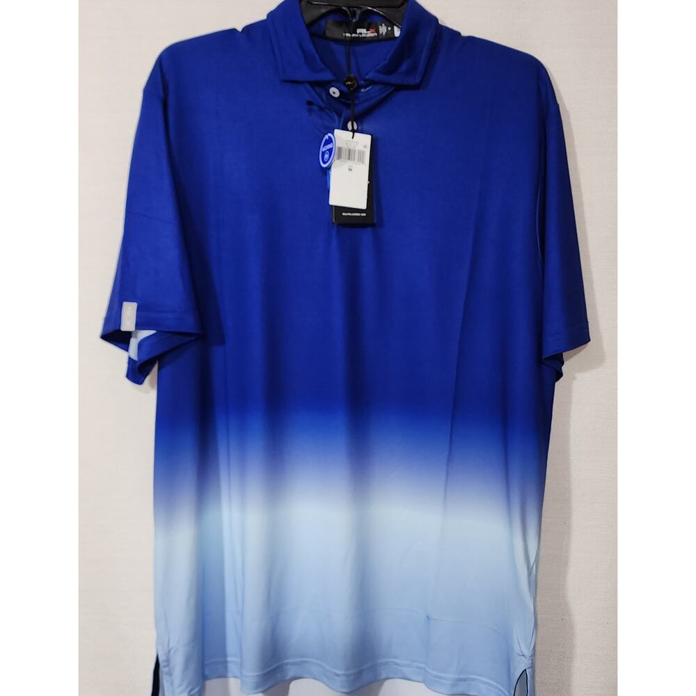 RLX Ralph Lauren Golf Print Polo Men's medium NWT